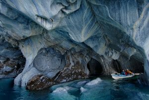marble caves Chile