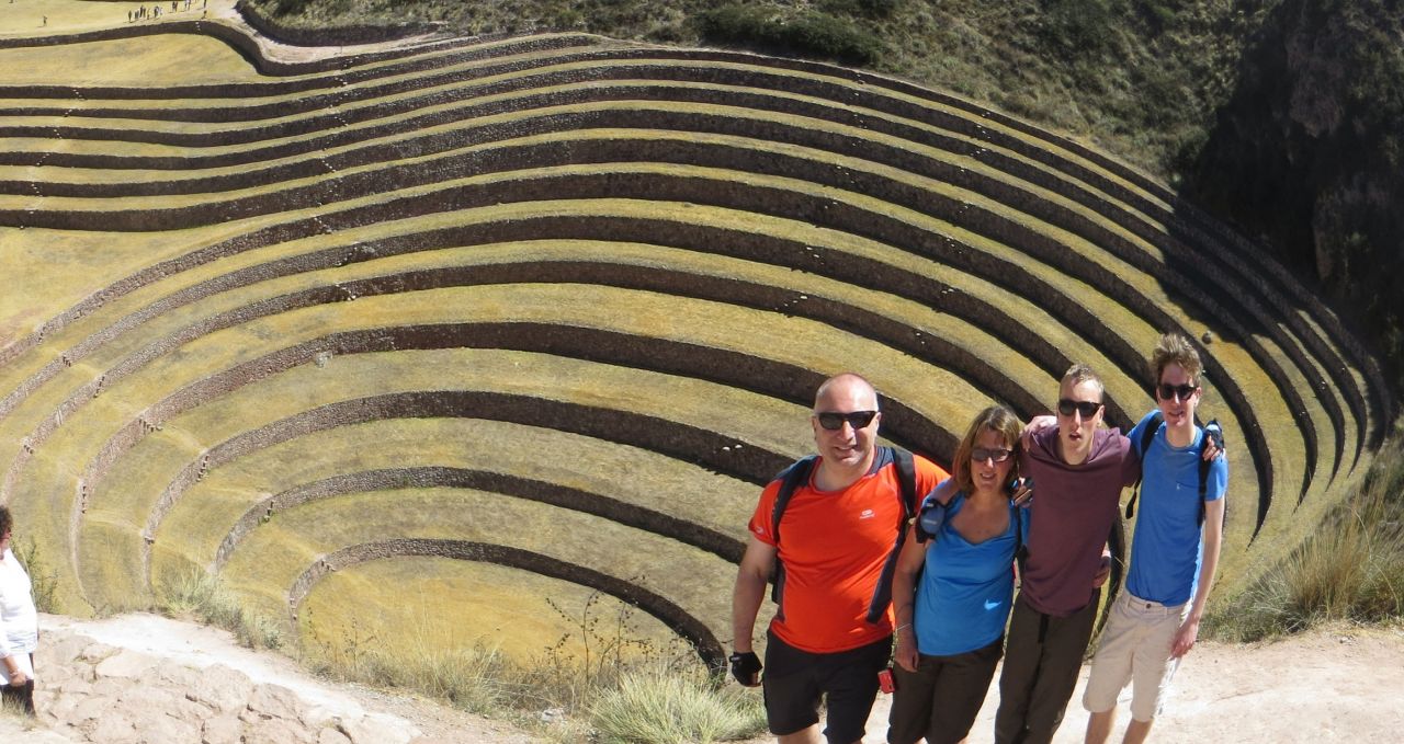 moray Inca site Sacred Valley Peru