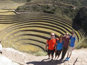 moray Inca site Sacred Valley Peru