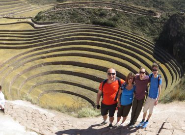 moray Inca site Sacred Valley Peru