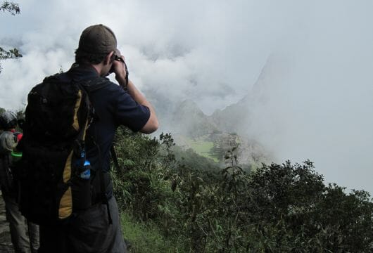 Photography at Machu Picchu Peru