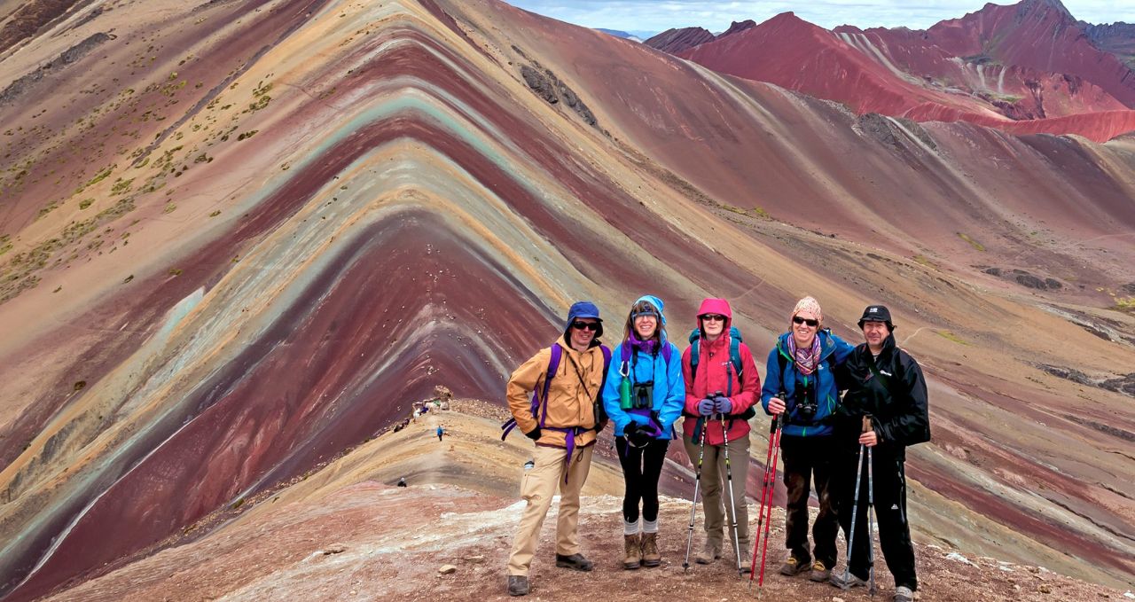 Rainbow Mountain Ausangate Peru