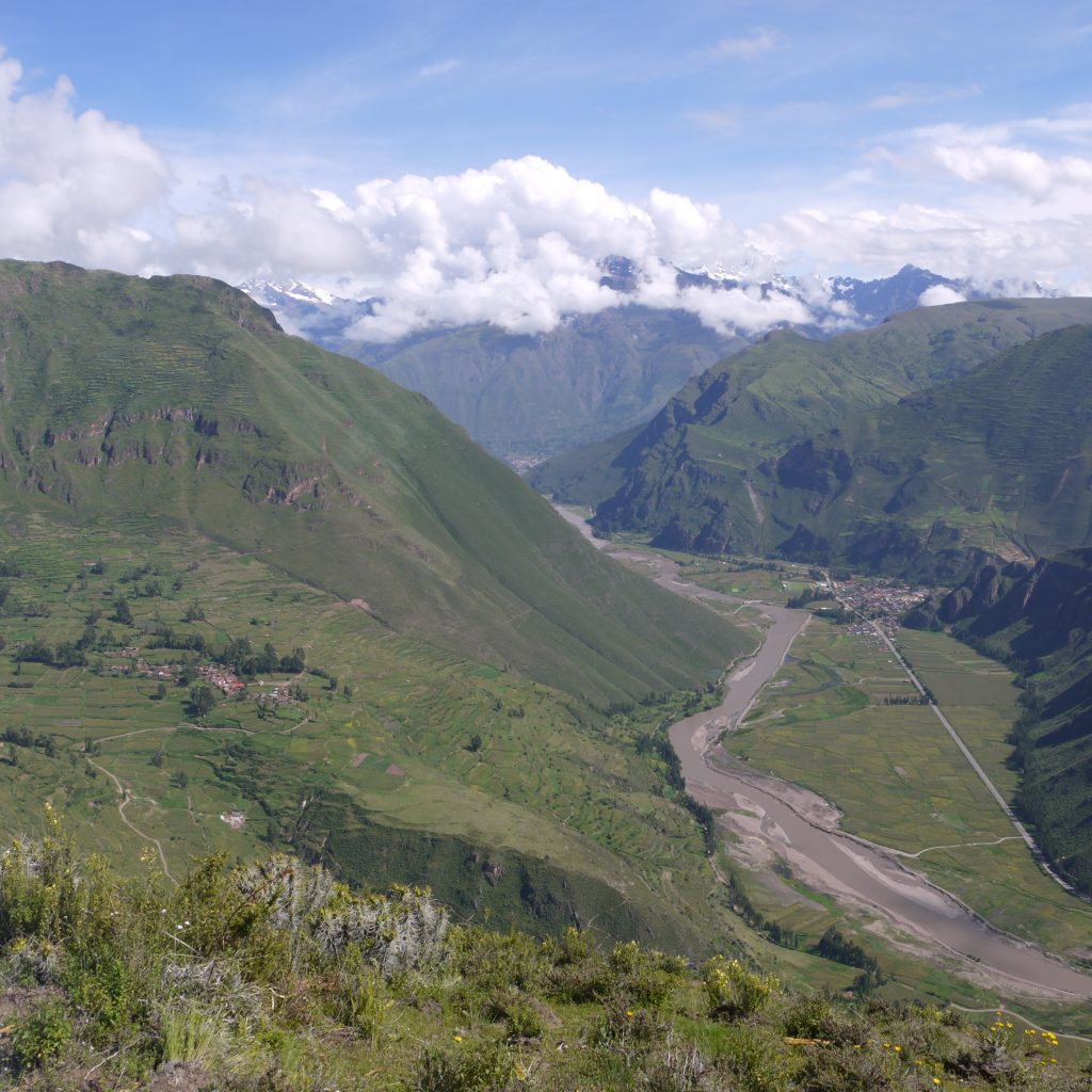 Sacred valley Urubamba River Peru