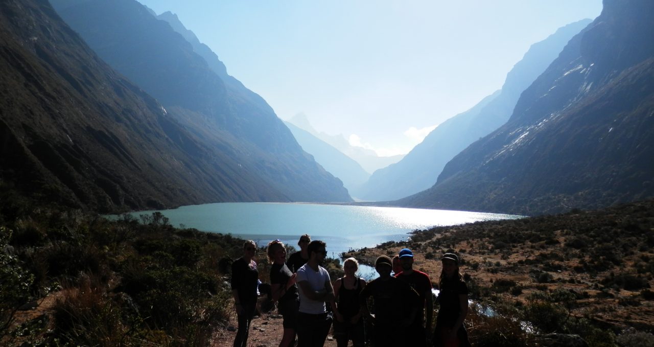 Santa Cruz trek lake Jatuncocha Peru