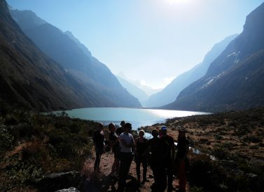 Santa Cruz trek lake Jatuncocha Peru