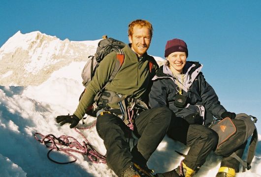 summit of Maparaju cordillera blanca -peru