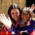 Uros floating islands Peru