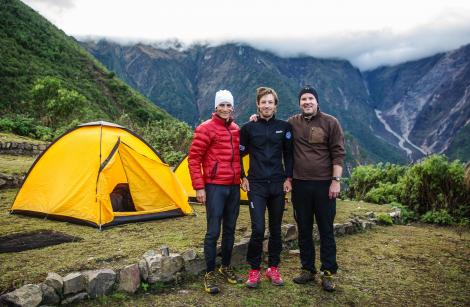 walter in choquequirao Peru