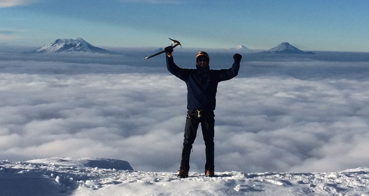 Cayambe Summit Climber Ecuador