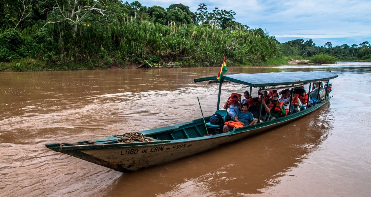 Heath River Amazon boat Peru