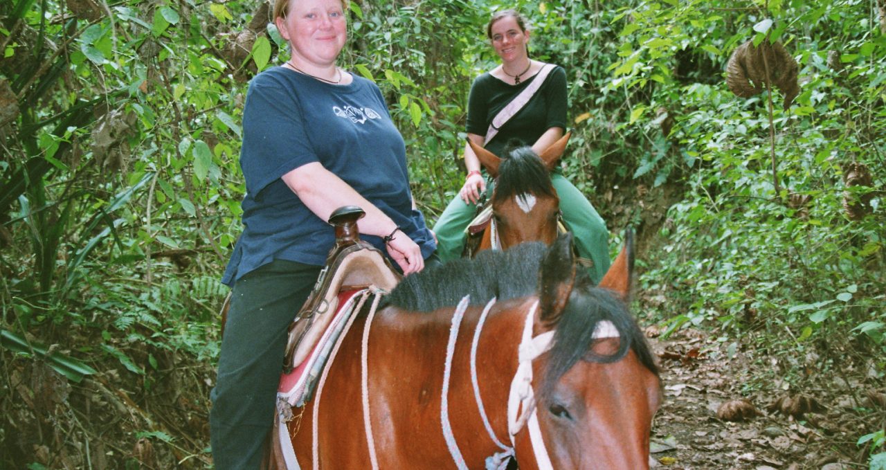 Horse ride Ecuador