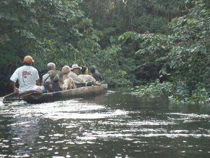 Napo canoe safari Ecuador