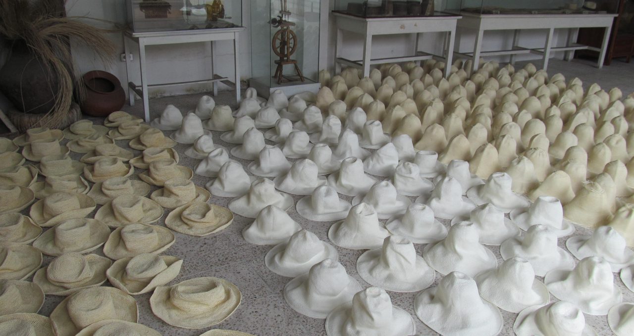 Panama hats Cuenca Ecuador