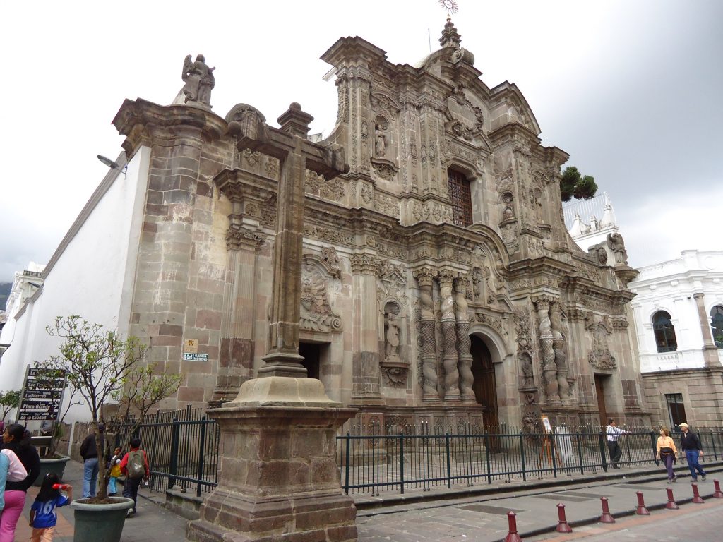 Quito Church Ecuador