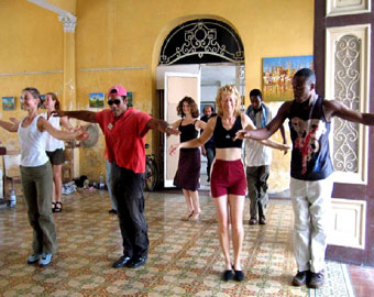 Dance class Santiago Cuba