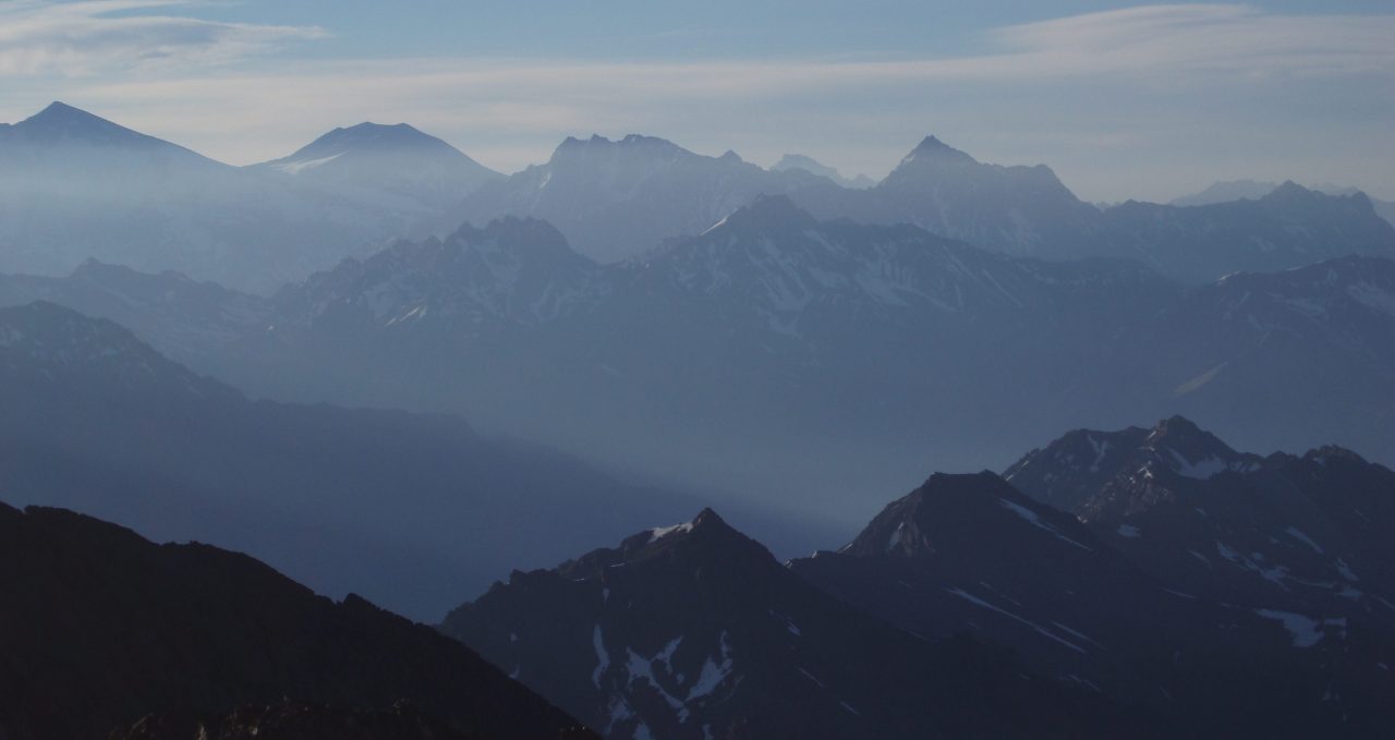 andes cerro plomo Chile