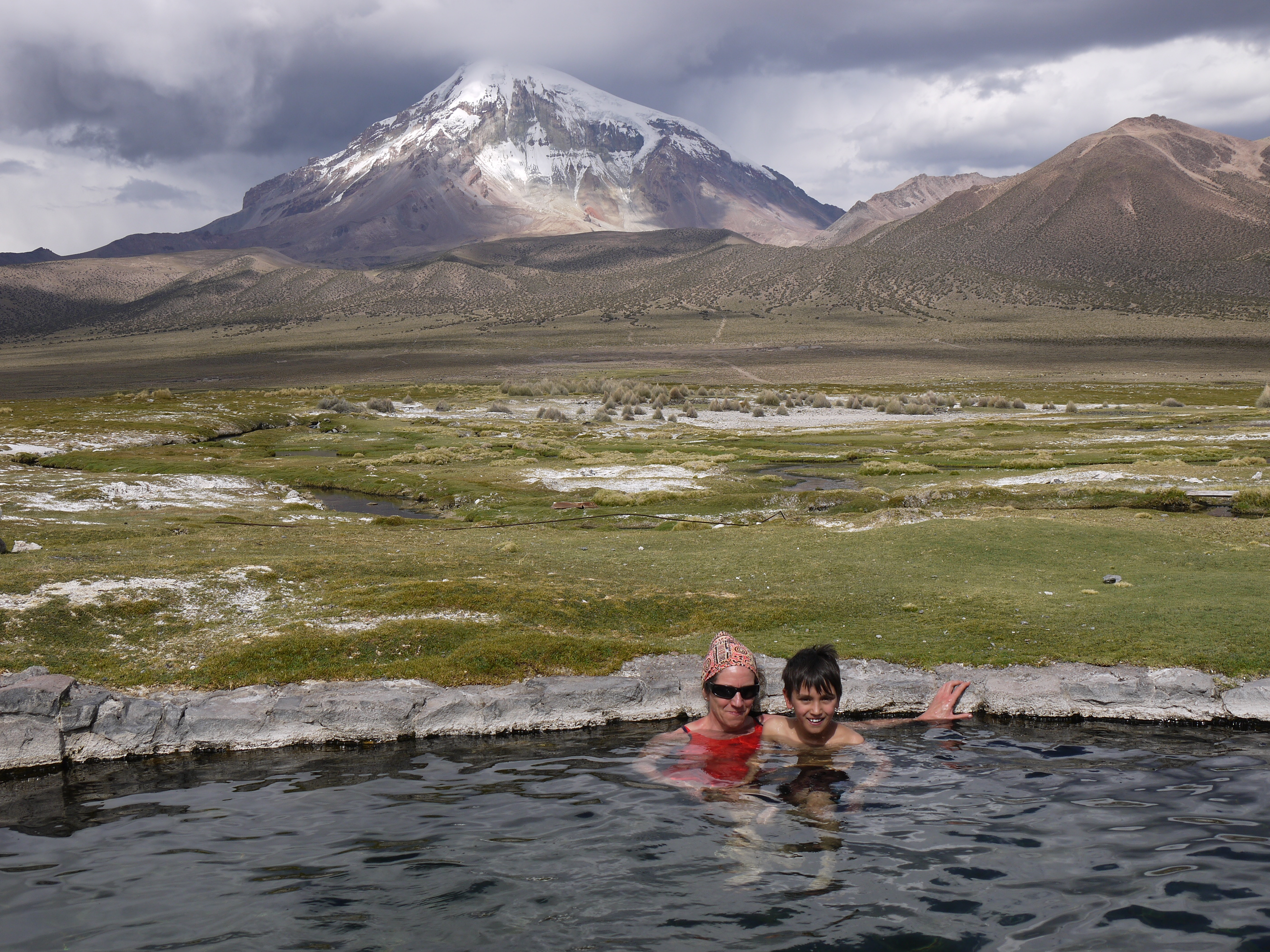 Hot springs Bolivia
