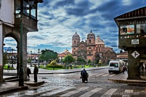 cusco plaza de armas peru