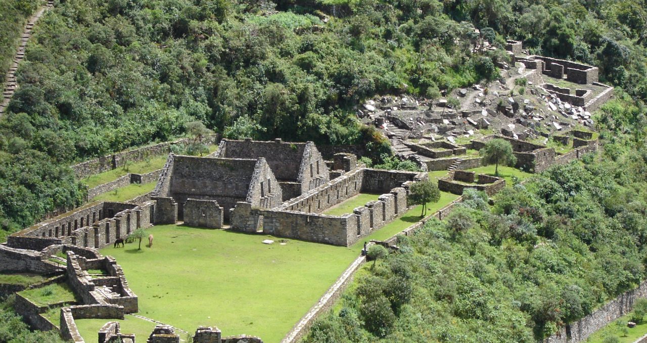 Choquequirao ruins overview, Peru
