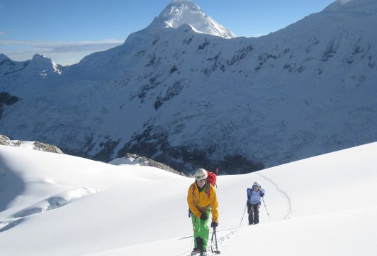 Approaching Ishinca Summit, Cordillera Blanca, Peru