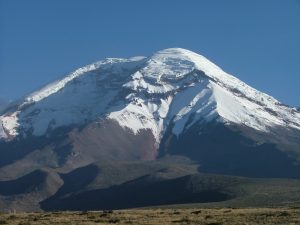 Chimborazo from El Arenal, Ecuador