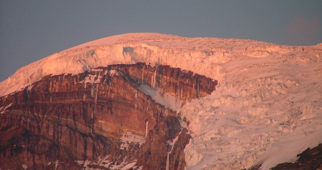 Chimborazo sunset at Base camp, Ecuador