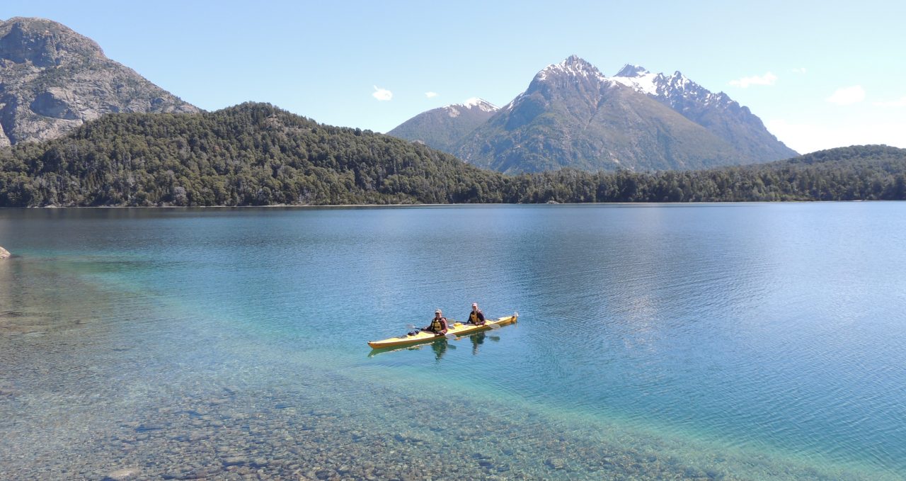 Kayaking in Nahuel Huapi & Moreno Lake, Bariloche, Argentina