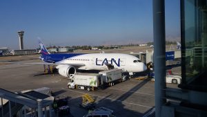 Latam 787 Santiago Airport, Chile