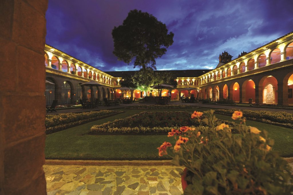 Hotel Monasterio, Gardens, Cusco, Peru