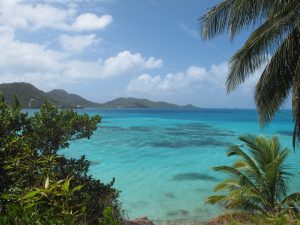 View from Cayo Cangruejo to Providencia