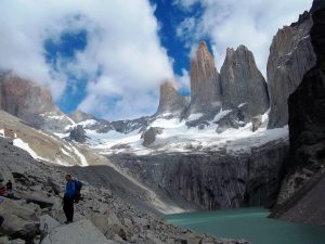 Base of the towers,Torres del Paine, Patagonia, Chile