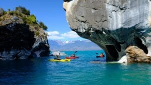 Marble Caves, Aysen, Patagonia, Chile