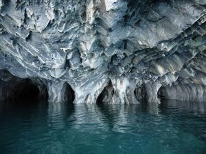 Marble caves, Lake General Carrera, Patagonia, Chile