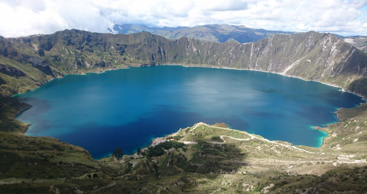 Quilotoa Crater Lake, Ecuador