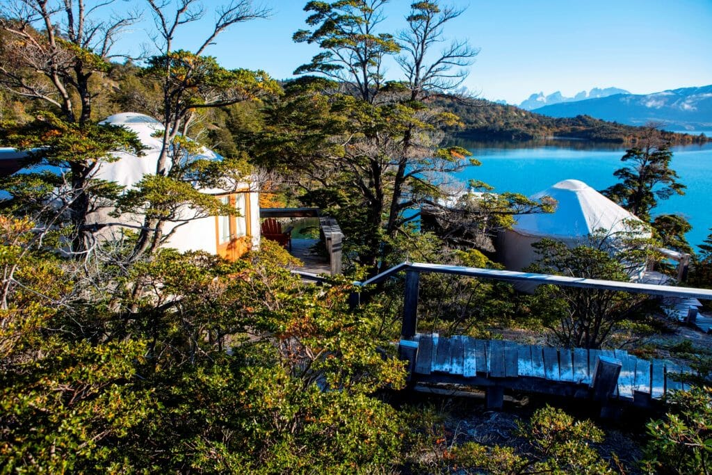 Yurts, Patagonia Camp, Patagonia, Chile