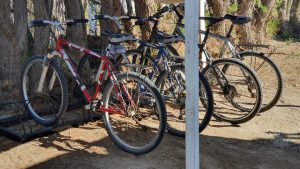 Bikes, Bahia Bustamante, Patagonia, Argentina