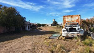 The old town, Bahia Bustamante, Patagonia, Argentina