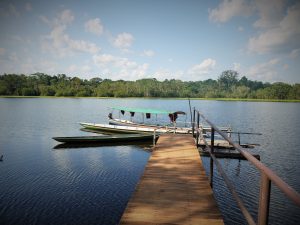 Black water lake, Eden Lodge, Amazon, Ecuador
