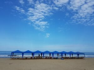 Puerto Lopez beach, Ecuador