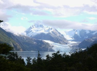 Los Leones Glacier, Aysen Chile