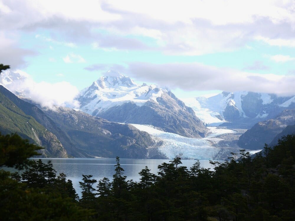Los Leones Glacier, Aysen Chile