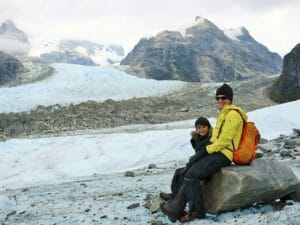 Hiking on the glaciers