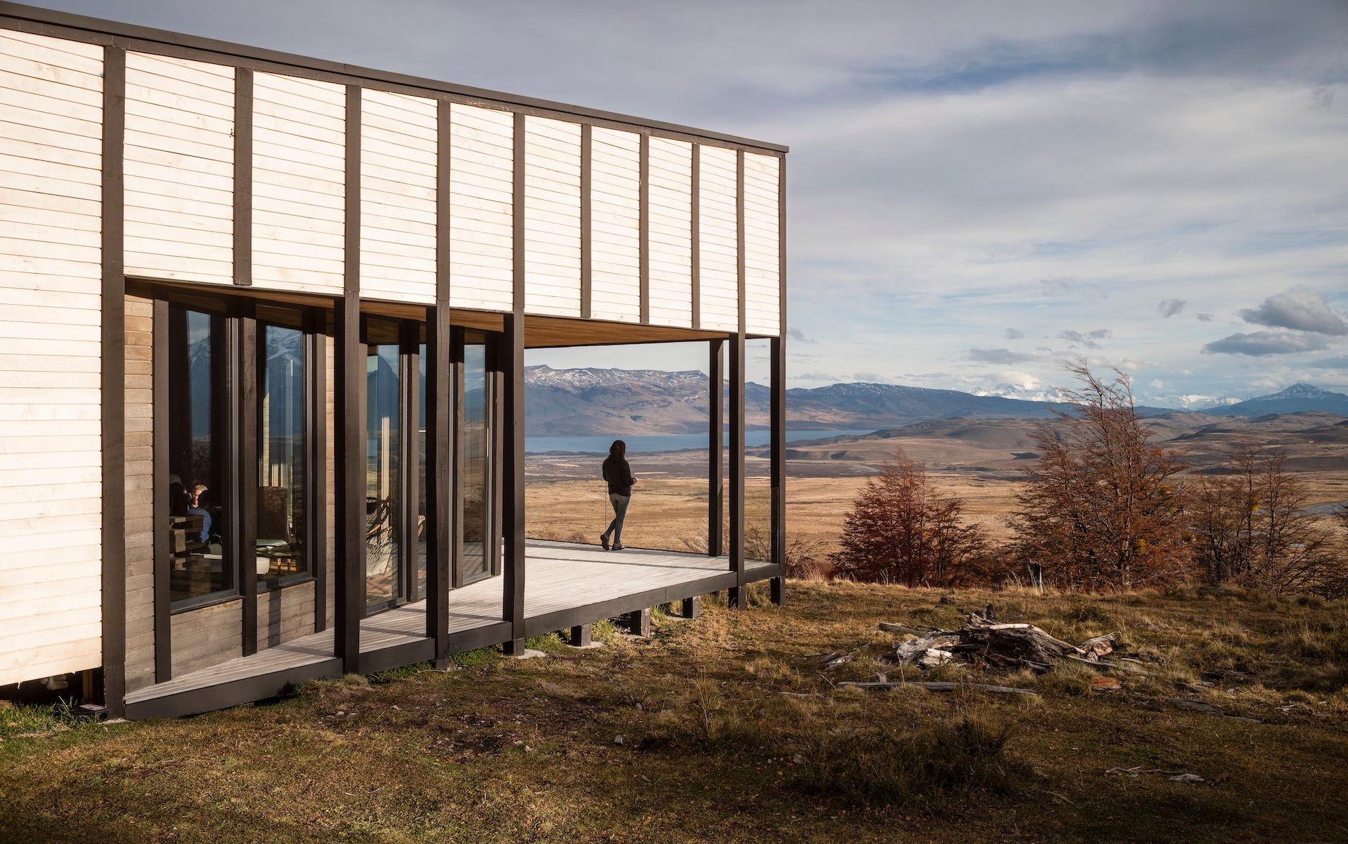A photo of Exterior, day time, Awasi Patagonia, Chile