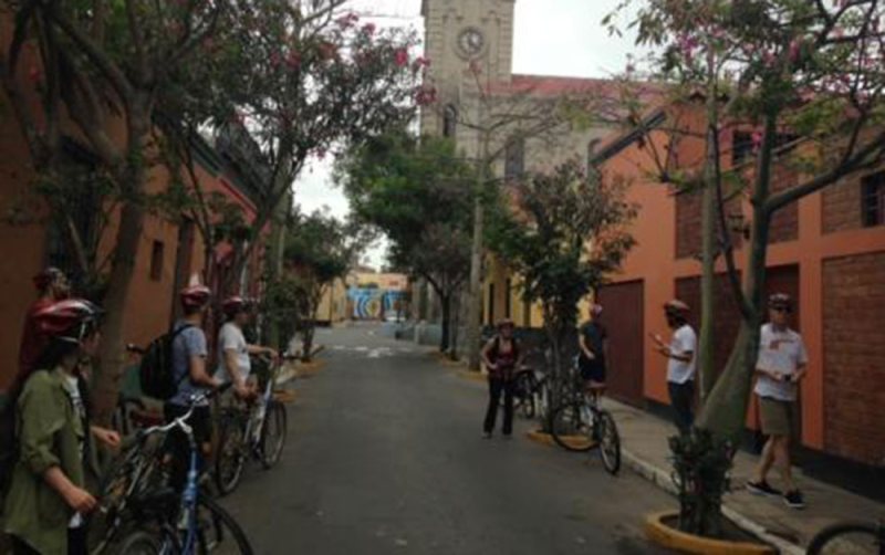 Biking in Lima