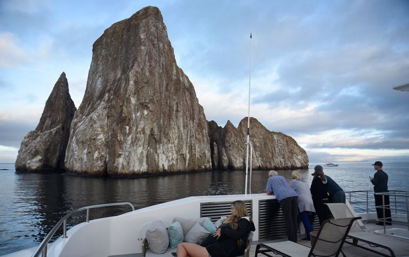 Kicker Rock and EcoGalaxy First Class Galapagos Catamaran