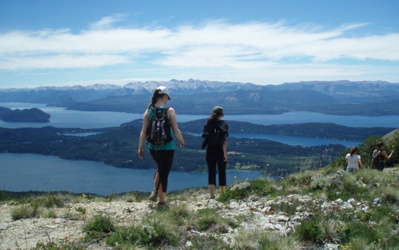 Trekking near Bariloche Argentina