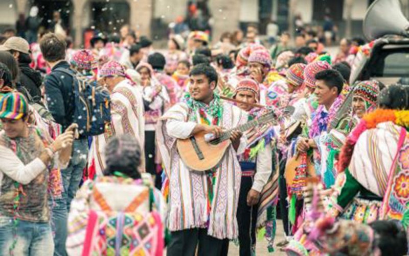 cusco plaza de armas peru