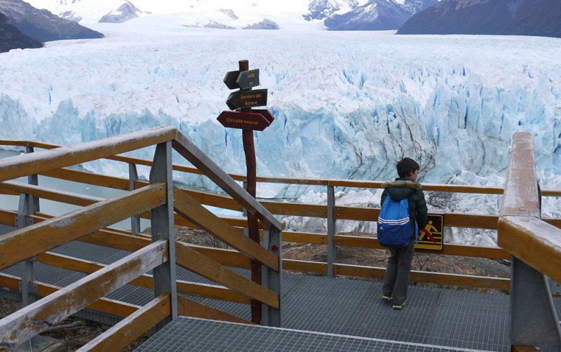 family holiday perito moreno argentina