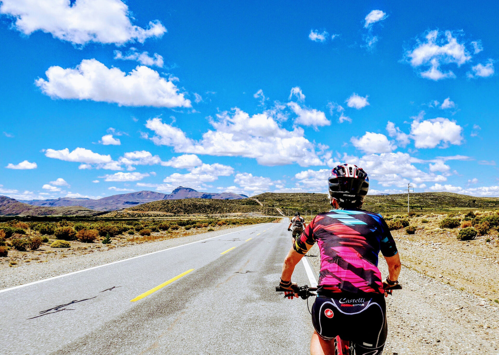 Cycling view Lake District