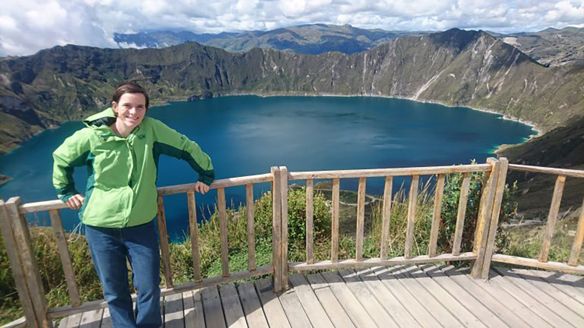 Ecuador Quilotoa Lagoon Kat